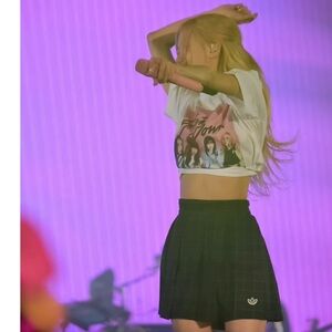 Adidas Women's Dark Checkered Mini Skirt